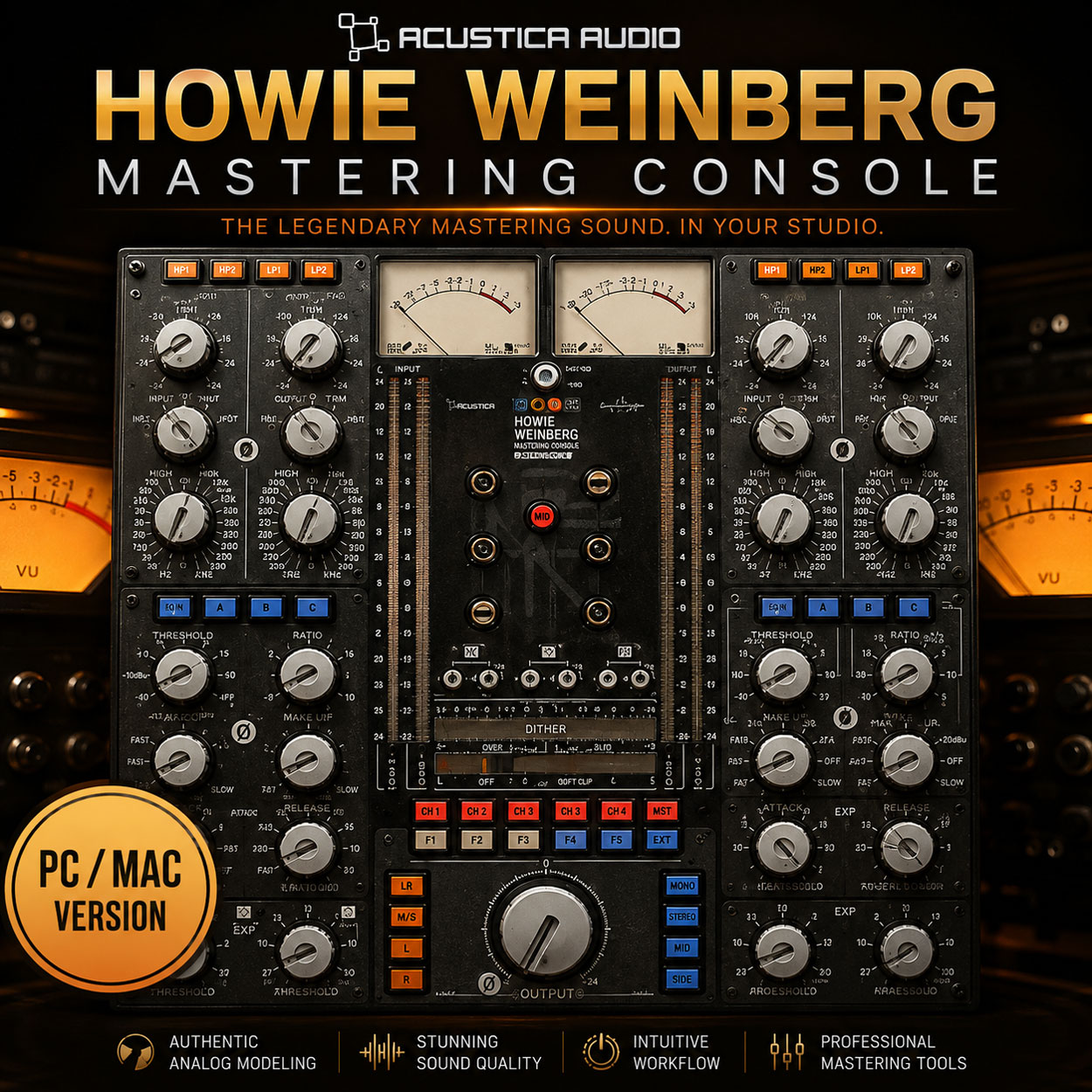 Acustica Audio Howie Weinberg Mastering Console 2023