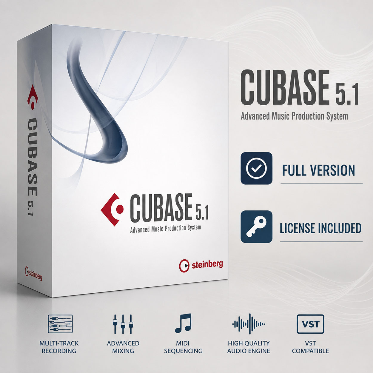 Cubase 5.1 [Full DVD Version]
