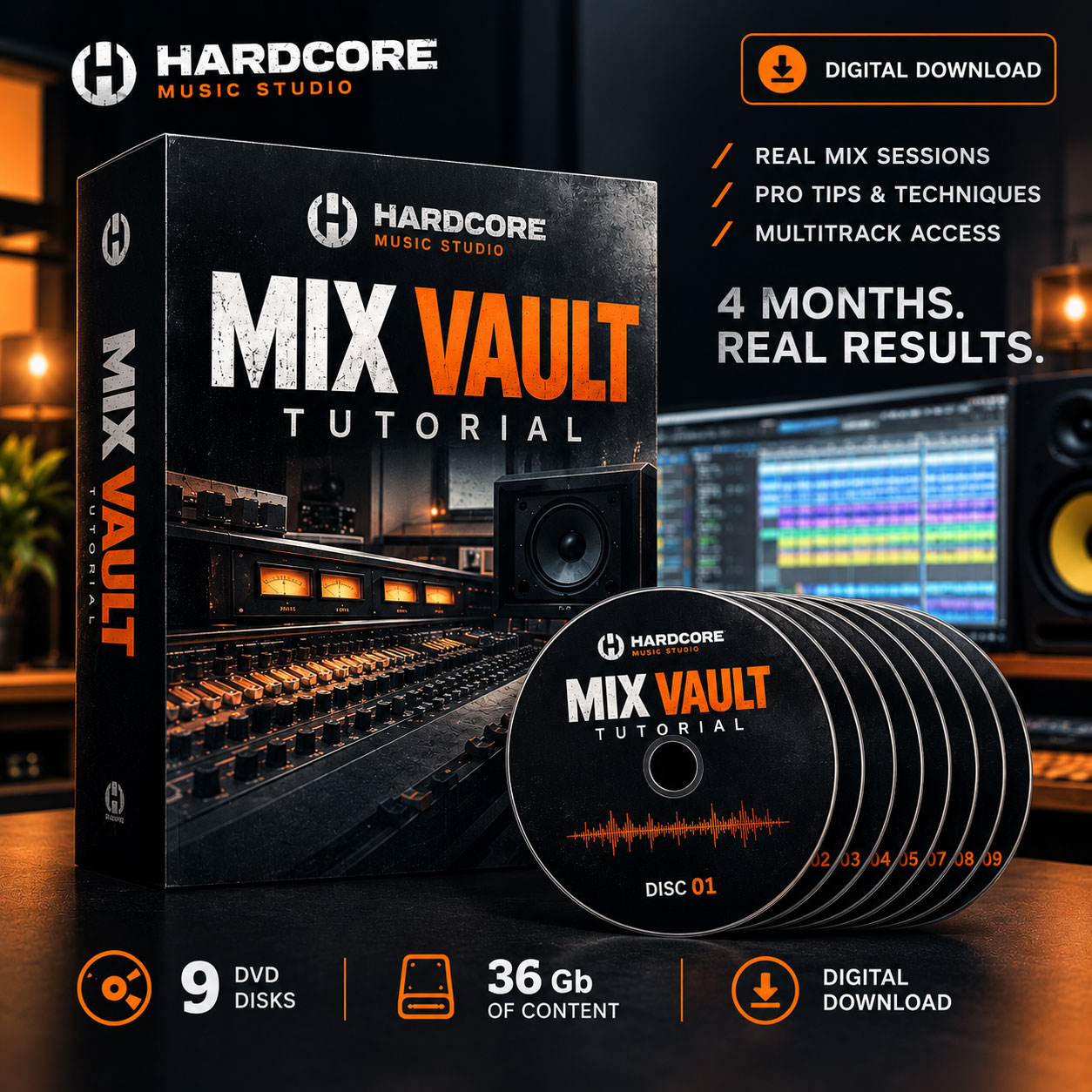 Hardcore Music Studio Mix Vault Tutorial Hardcore Music Studio Mix Vault Tutorial