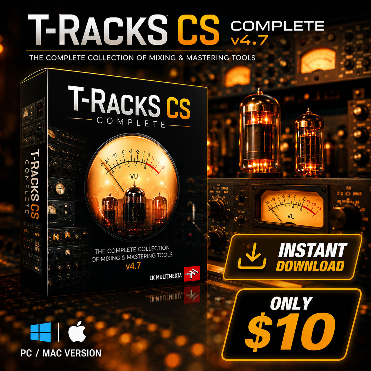 IK Multimedia T-RackS CS Complete v4.7 IK Multimedia T-RackS CS Complete v4.7
