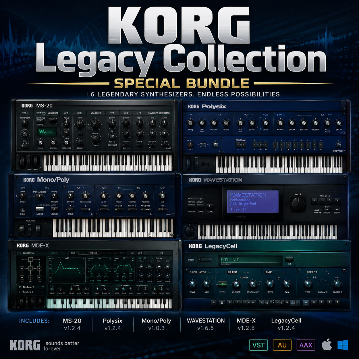 KORG Legacy Collection Special Bundle
