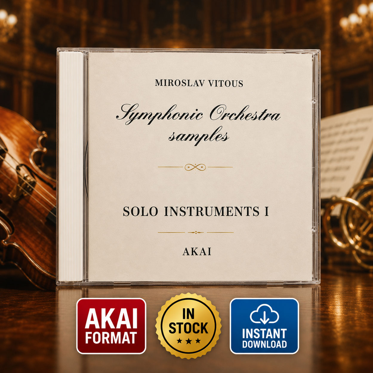 Miroslav Vitous - Symphonic Orchestra Samples - Solo Intruments I Miroslav Vitous - Symphonic Orchestra Samples - Solo Intruments I