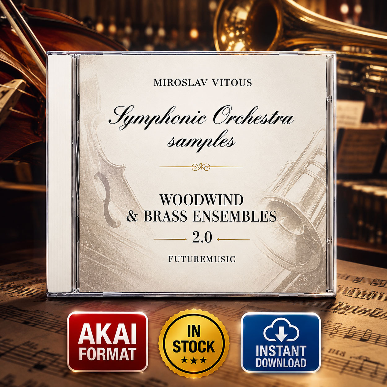 Miroslav Vitous - Symphonic Orchestra Samples - Woodwind & Brass Ensembles Miroslav Vitous - Symphonic Orchestra Samples - Woodwind & Brass Ensembles