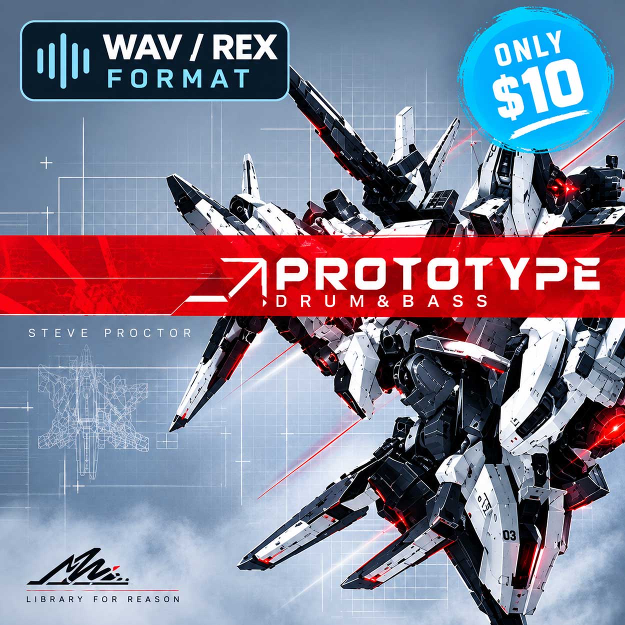 Prototype Drum n Bass - Steve Proctor [WAV / REX]