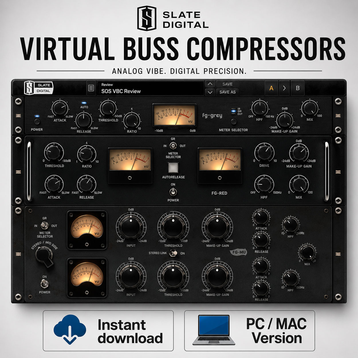 Slate Digital Virtual Buss Compressors v1.2.9.1 Slate Digital Virtual Buss Compressors v1.2.9.1