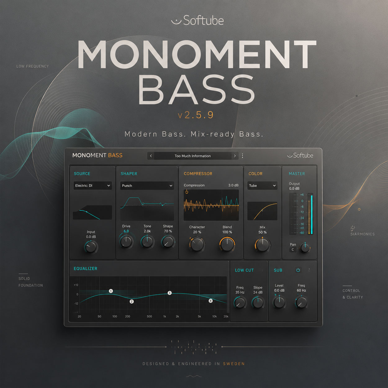 Softube Monoment Bass v2.5.9 Softube Monoment Bass v2.5.9