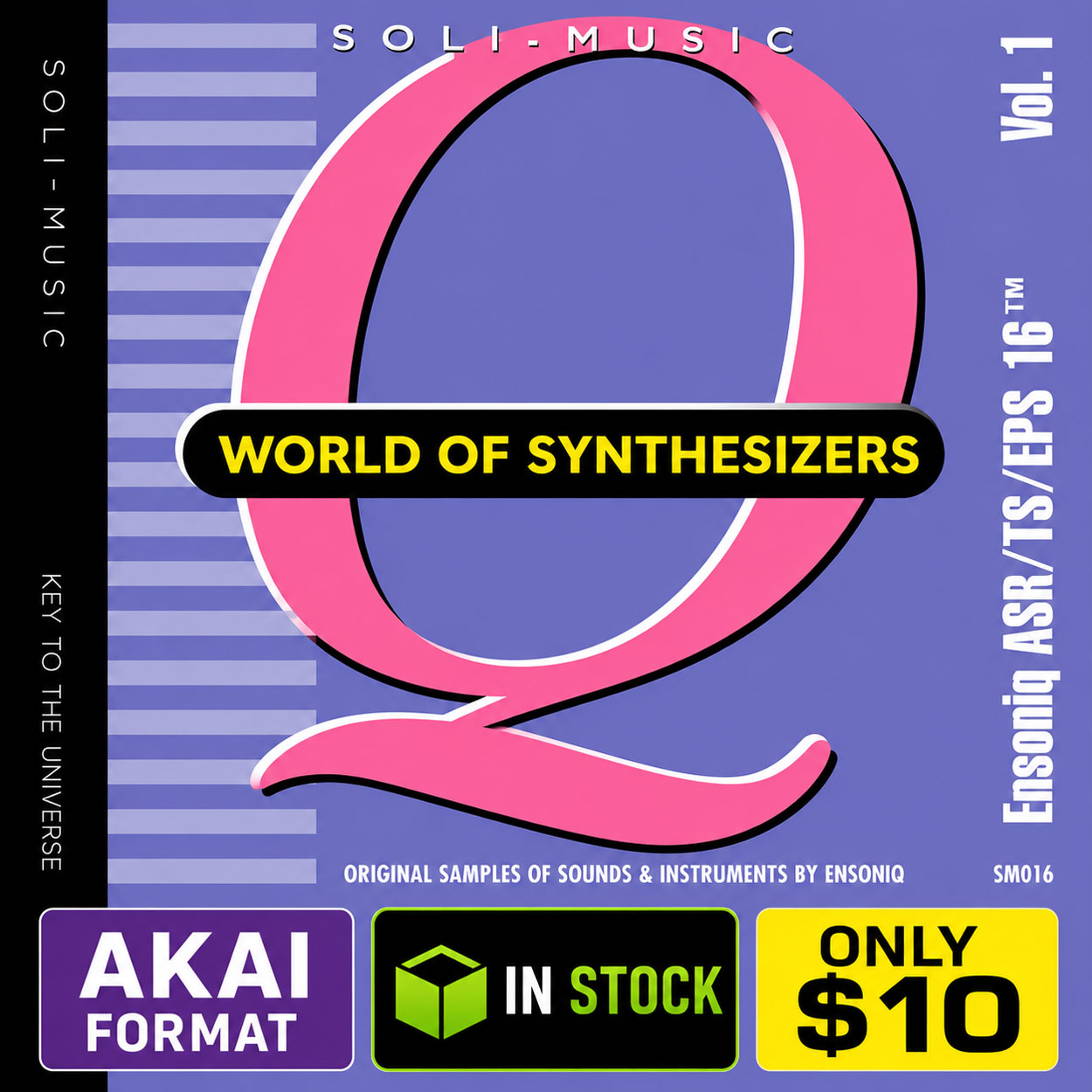 Soli-Music World of Synthesizers vol 1 - Best of Ensoniq Soli-Music World of Synthesizers vol 1 - Best of Ensoniq