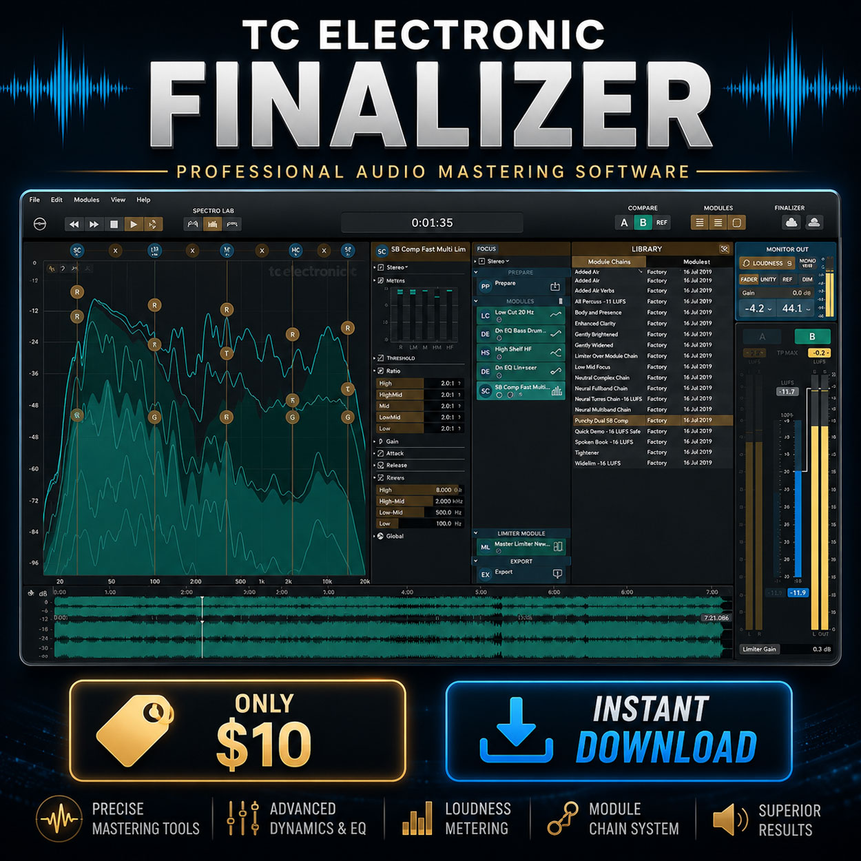 TC Electronic Finalizer v1.0.10 TC Electronic Finalizer v1.0.10
