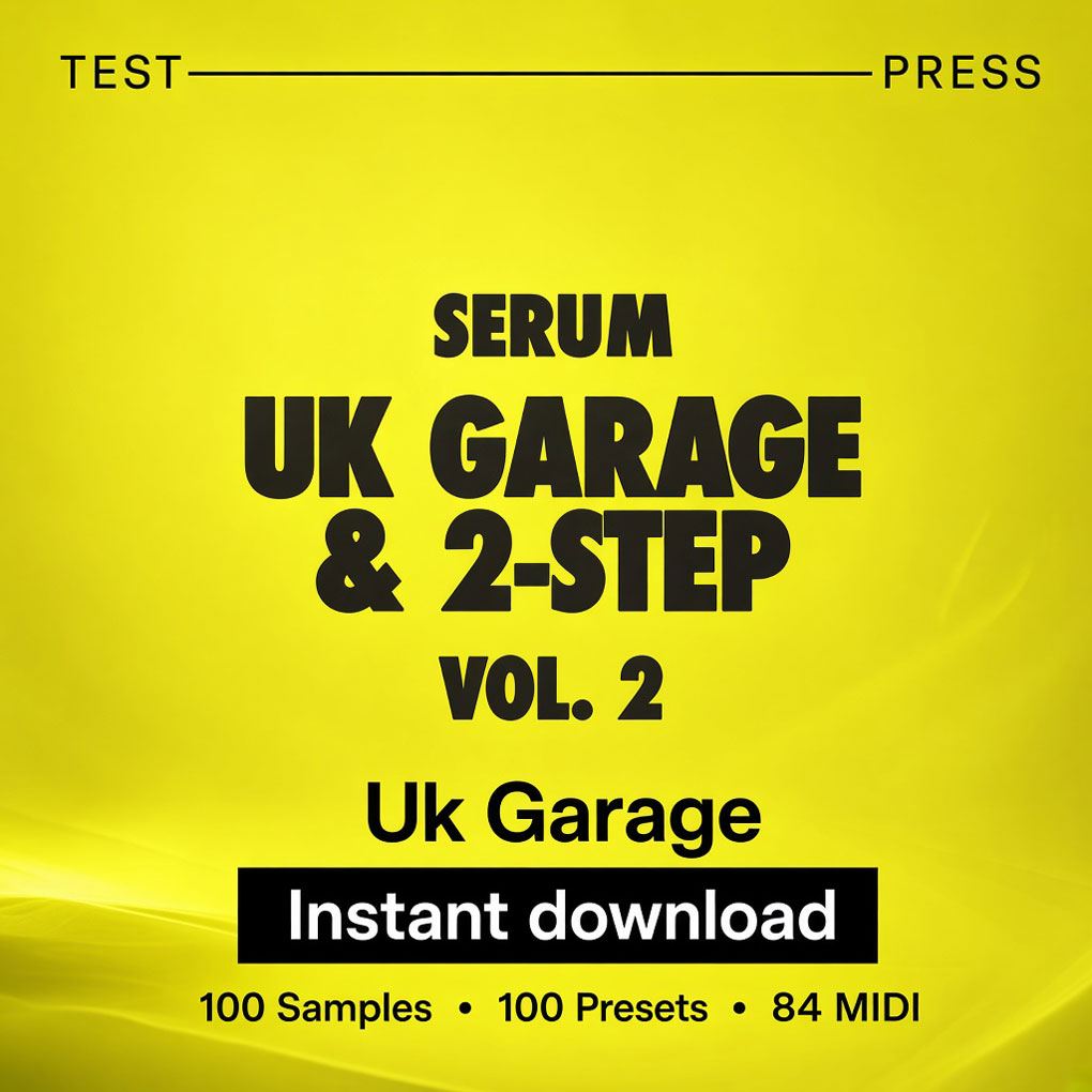 Test Press Serum UK Garage and 2-Step Vol. 2